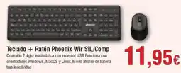 Hiper FROIZ Teclado + Ratón Phoenix Wir SiL/Comp oferta