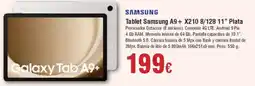 Hiper FROIZ SAMSUNG Tablet A9+ X210 8/128 11" Plata oferta
