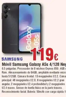 Hiper FROIZ SAMSUNG Móvil Galaxy A5s 4/128 Negro oferta