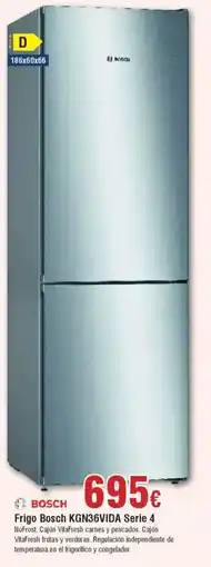 Hiper FROIZ BOSCH Frigo KGN36VIDA Serie 4 oferta