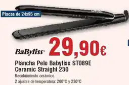 Hiper FROIZ BABYBLISS Plancha Pelo ST089E Ceramic Straight 230 oferta