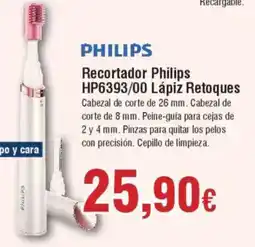 Hiper FROIZ PHILIPS Recortador HP6393/00 Lápiz Retoques oferta
