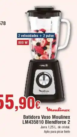 Hiper FROIZ MOULINEX Batidora Vaso LM435810 Blendforce 2 oferta