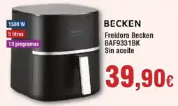 Hiper FROIZ BECKEN Freidora BAF9331BK Sin aceite oferta