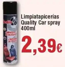 Hiper FROIZ Limpiatapicerías ality of Quality Car spray oferta