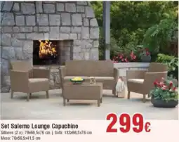 Hiper FROIZ Set Salemo Lounge Capuchino oferta