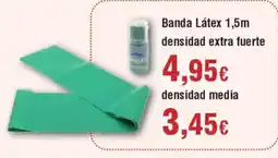 Hiper FROIZ Banda Látex 1,5m densidad extra fuerte oferta