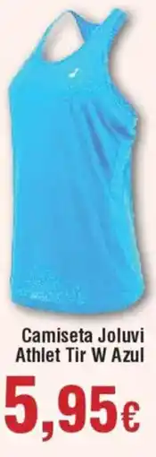 Hiper FROIZ Camiseta Joluvi Athlet Tir W Azul oferta