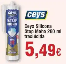 Hiper FROIZ CEYS Silicona Stop Moho traslúcida oferta