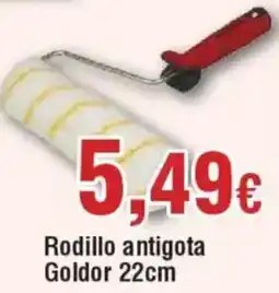 Hiper FROIZ Rodillo antigota Goldor 22cm oferta