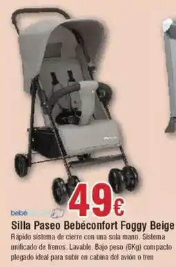 Hiper FROIZ Silla Paseo Bebéconfort Foggy Beige oferta