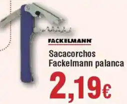 Hiper FROIZ FACKELMANN Sacacorchos palanca oferta