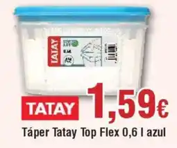 Hiper FROIZ TATAY Táper Top Flex azul oferta
