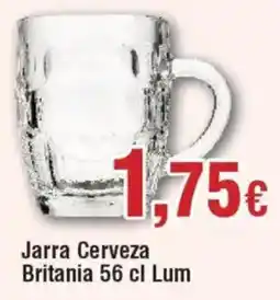 Hiper FROIZ Jarra Cerveza Britania lum oferta