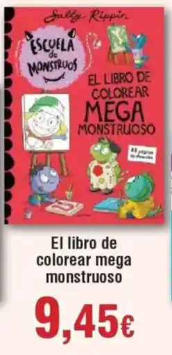 Hiper FROIZ El libro de colorear mega monstruoso oferta