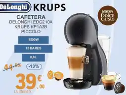 E.Leclerc KRUPS Delonghi edg210a krups kp1a3b oferta