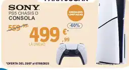 E.Leclerc SONY Ps5 chasis d consola oferta