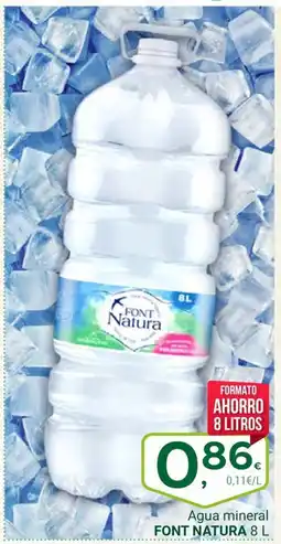 Supermercados Dani FONT NATURA Agua mineral oferta