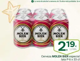 Supermercados Dani MOLEN BIER Cerveza especial oferta