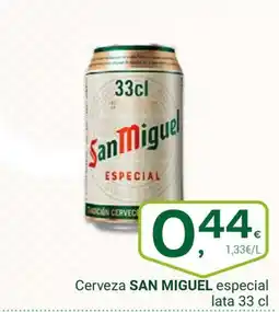 Supermercados Dani SAN MIGUEL Cerveza especial oferta