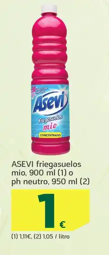 HiperDino ASEVI friegasuelos mio o ph neutro oferta