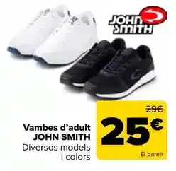 Carrefour John smith - deportivo adulto oferta