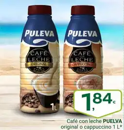 Supermercados Dani PUELVA Café con leche original o cappuccino oferta