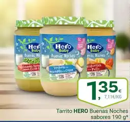 Supermercados Dani HERO Tarrito Buenas Noches sabores oferta