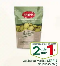 Supermercados Dani SERPIS Aceitunas verdes sin hueso oferta