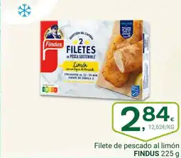 Supermercados Dani FINDUS Filete de pescado al limón oferta