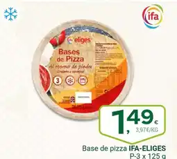 Supermercados Dani IFA-ELIGES Base de pizza oferta