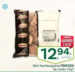 Supermercados Dani FRIPOZO Mini hamburguesa de cerdo oferta