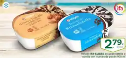 Supermercados Dani IFA-ELIGES Helado de stracciatella o vainilla con nueces de pecán oferta