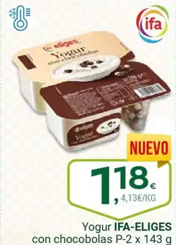 Supermercados Dani IFA-ELIGES Yogur con chocobolas oferta