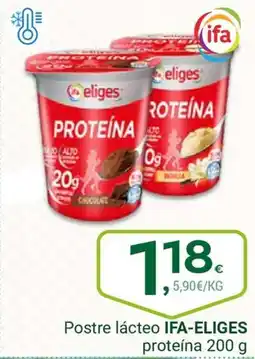 Supermercados Dani IFA-ELIGES Postre lácteo proteína oferta