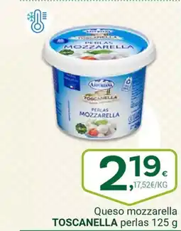 Supermercados Dani TOSCANELLA Queso mozzarella perlas oferta