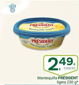 Supermercados Dani PRÉSIDENT Mantequilla ligera oferta