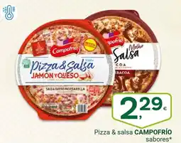 Supermercados Dani CAMPOFRÍO Pizza & salsa sabores oferta