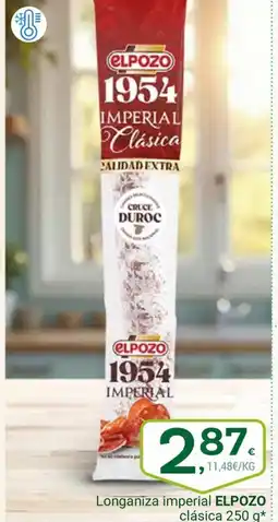Supermercados Dani ELPOZO Longaniza imperial clásica oferta