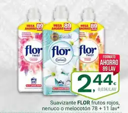 Supermercados Dani FLOR Suavizante frutos rojos, nenuco o melocotón oferta