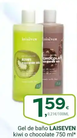 Supermercados Dani LAISEVEN Gel de baño kiwi o chocolate oferta