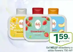 Supermercados Dani NELLY Gel strawberry o white flowers oferta
