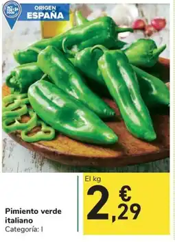 Carrefour Express Pimiento verde italiano oferta