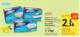 Carrefour Express PESCANOVA Lomos Medallones o corazones de merluza oferta