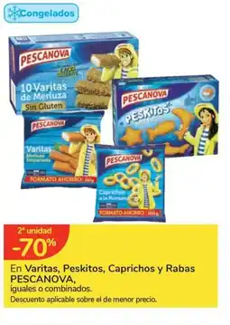 Carrefour Express PESCANOVA En Varitas, Peskitos, Caprichos y Rabas oferta