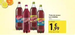 Carrefour Express LA CASERA Tinto de verano oferta