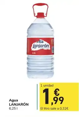 Carrefour Express LANJARÓN Agua oferta