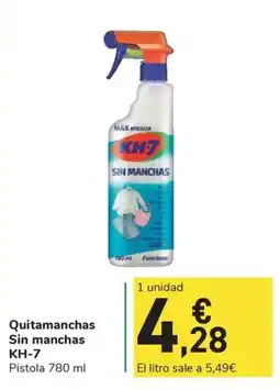 Carrefour Express KH-7 Sin manchas Pistola oferta