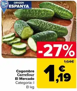 Carrefour Carrefour el mercado - pepino oferta