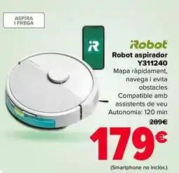 Carrefour Irobot - robot aspirador y311240 oferta